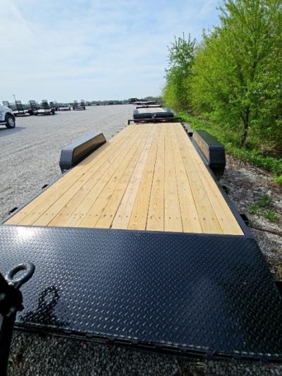 New 2026 Sure-Trac 7 x 22 (20+2) 10K C-Channel Wood Deck Car Hauler