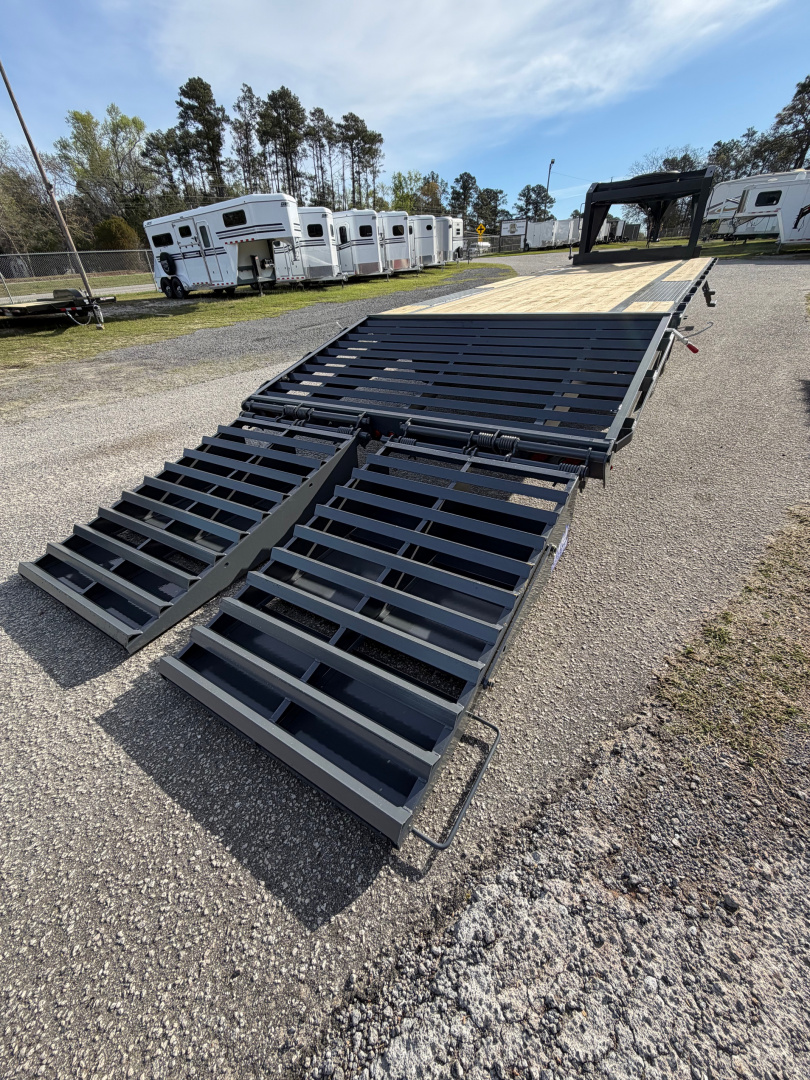 2027 9×25 Equipment Flatbed Trailer photo 7