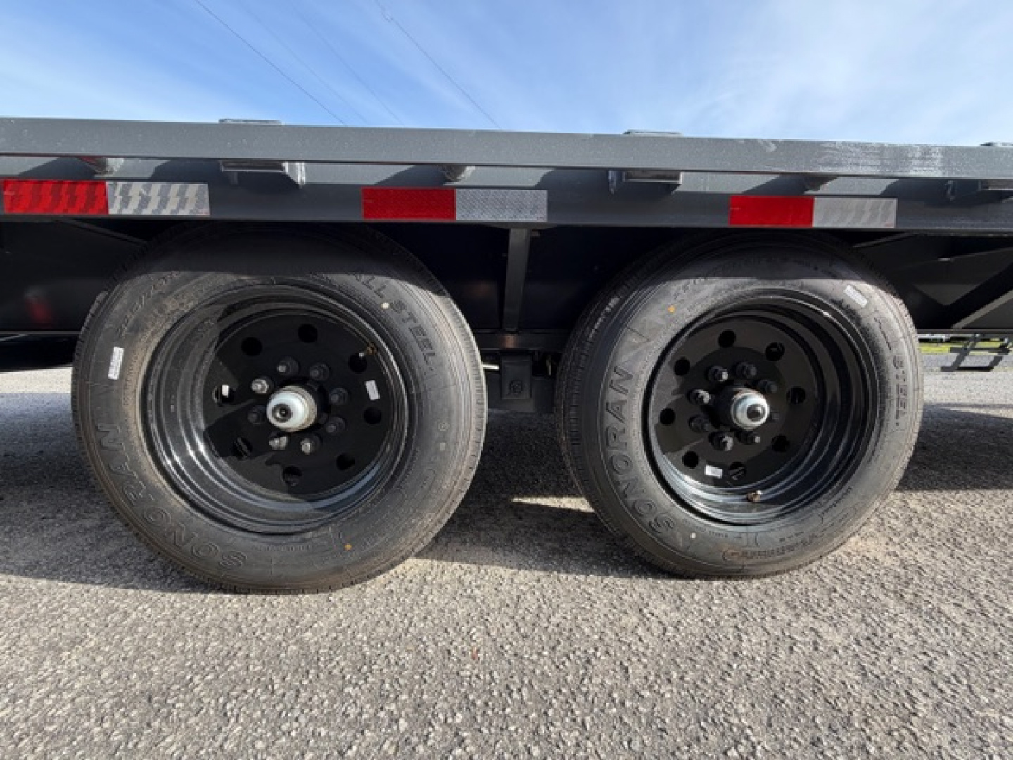 2027 9×25 Equipment Flatbed Trailer photo 8