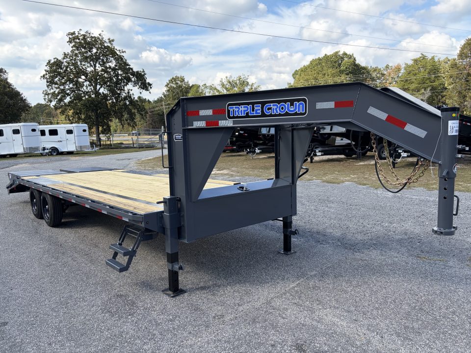 2027 9×25 Equipment Flatbed Trailer