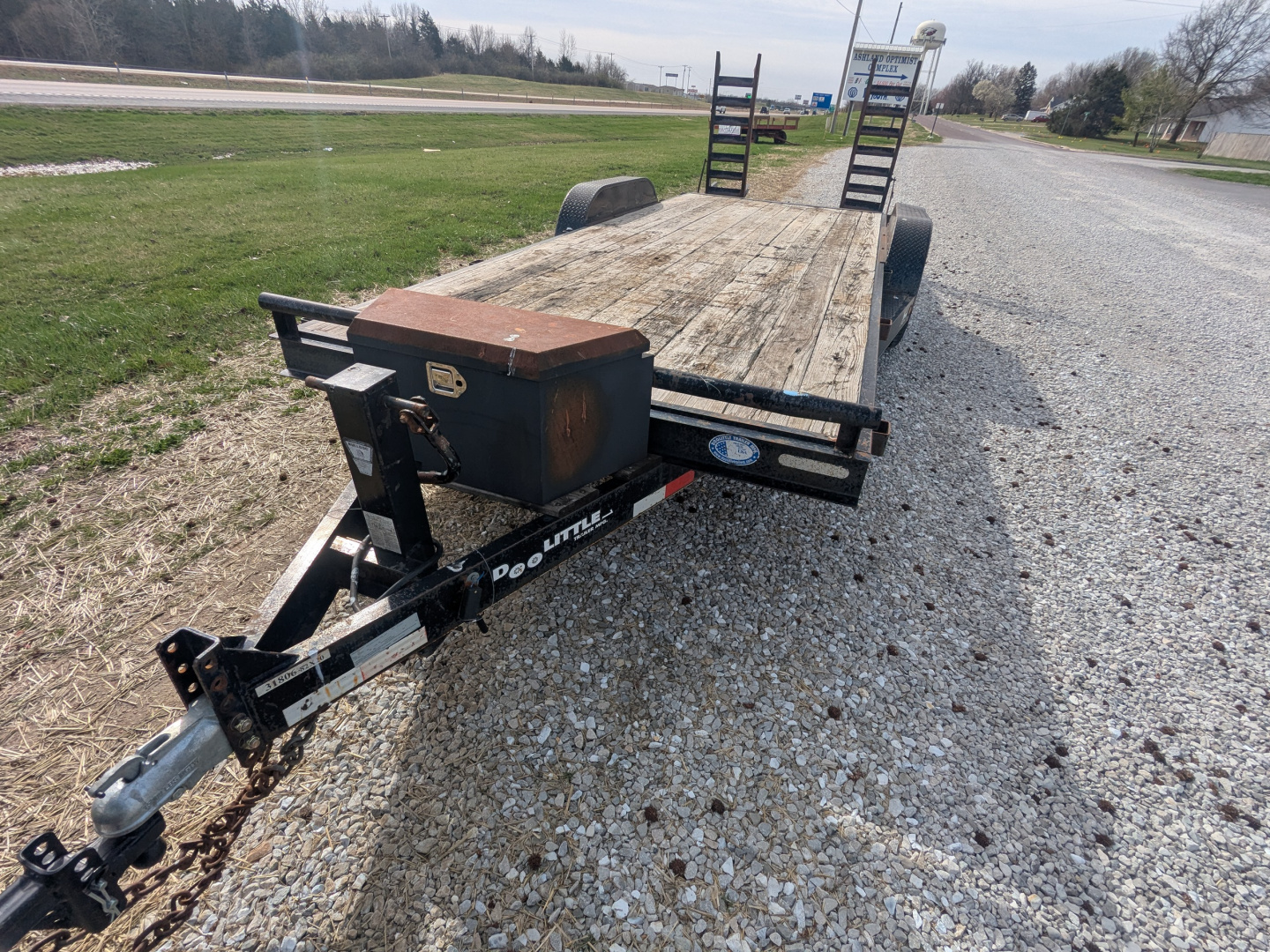 Used 2011 Doolittle Trailers 82x20 14K Equipment Trailer