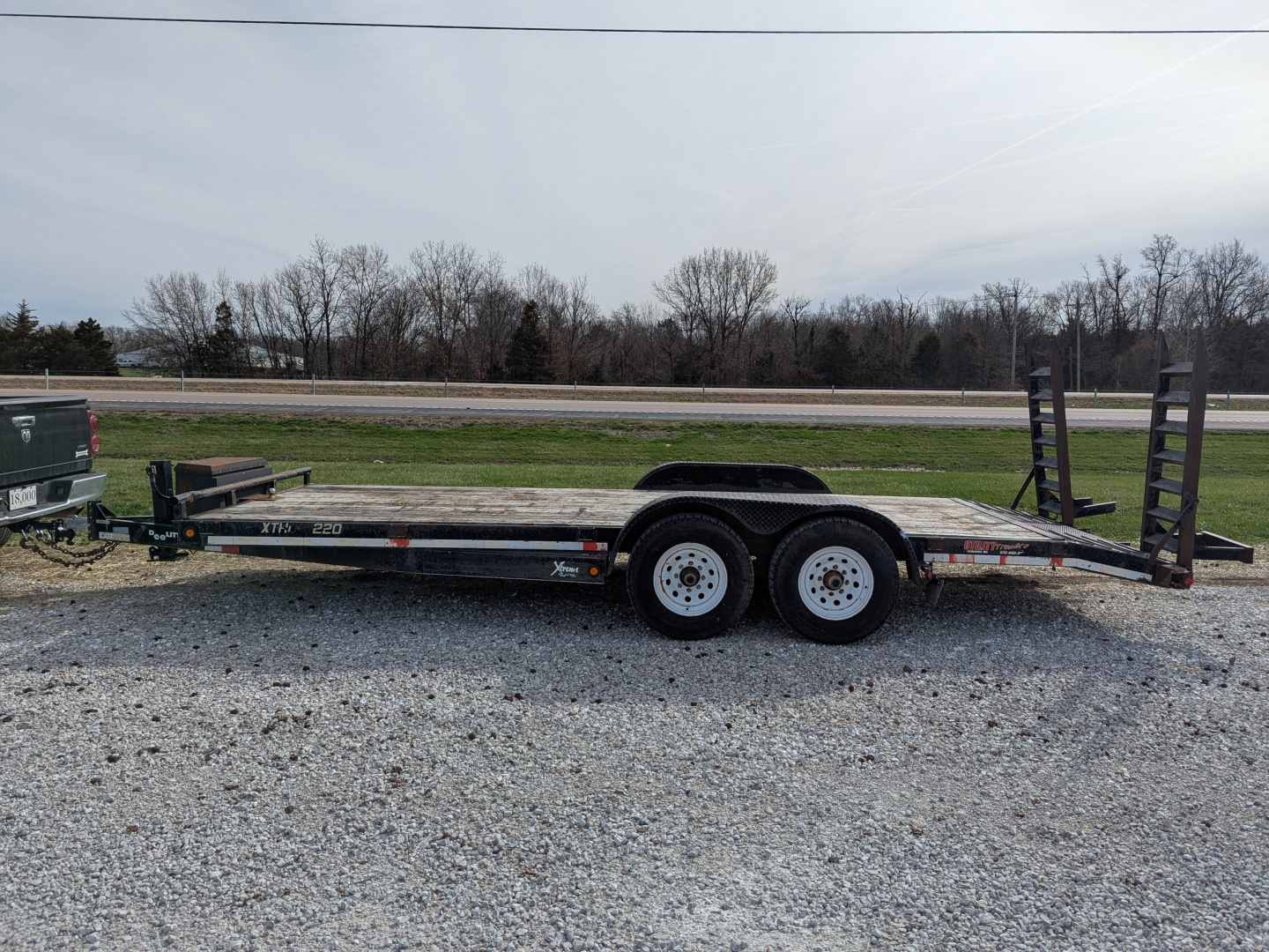 Used 2011 Doolittle Trailers 82x20 14K Equipment Trailer