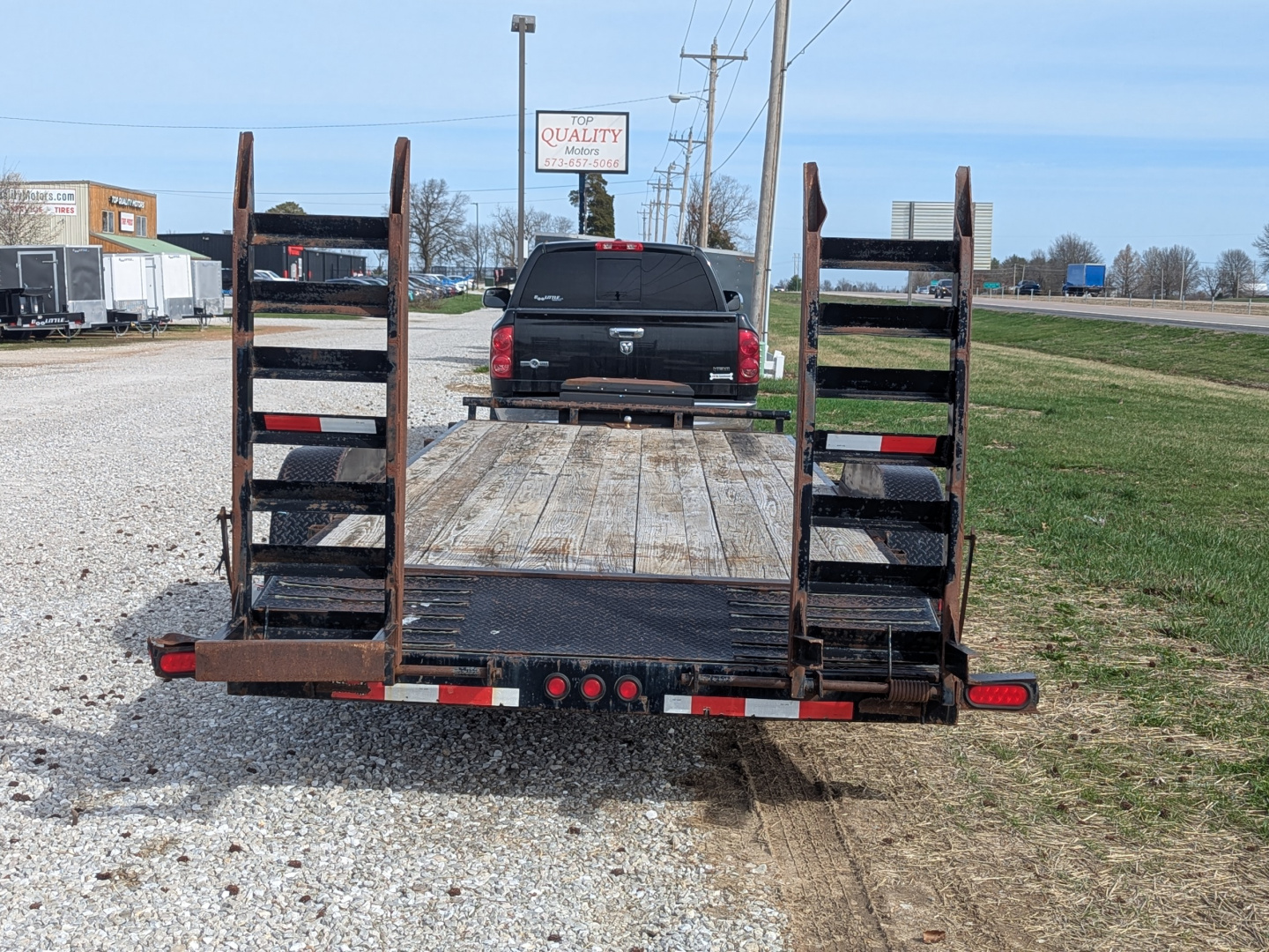 Used 2011 Doolittle Trailers 82x20 14K Equipment Trailer