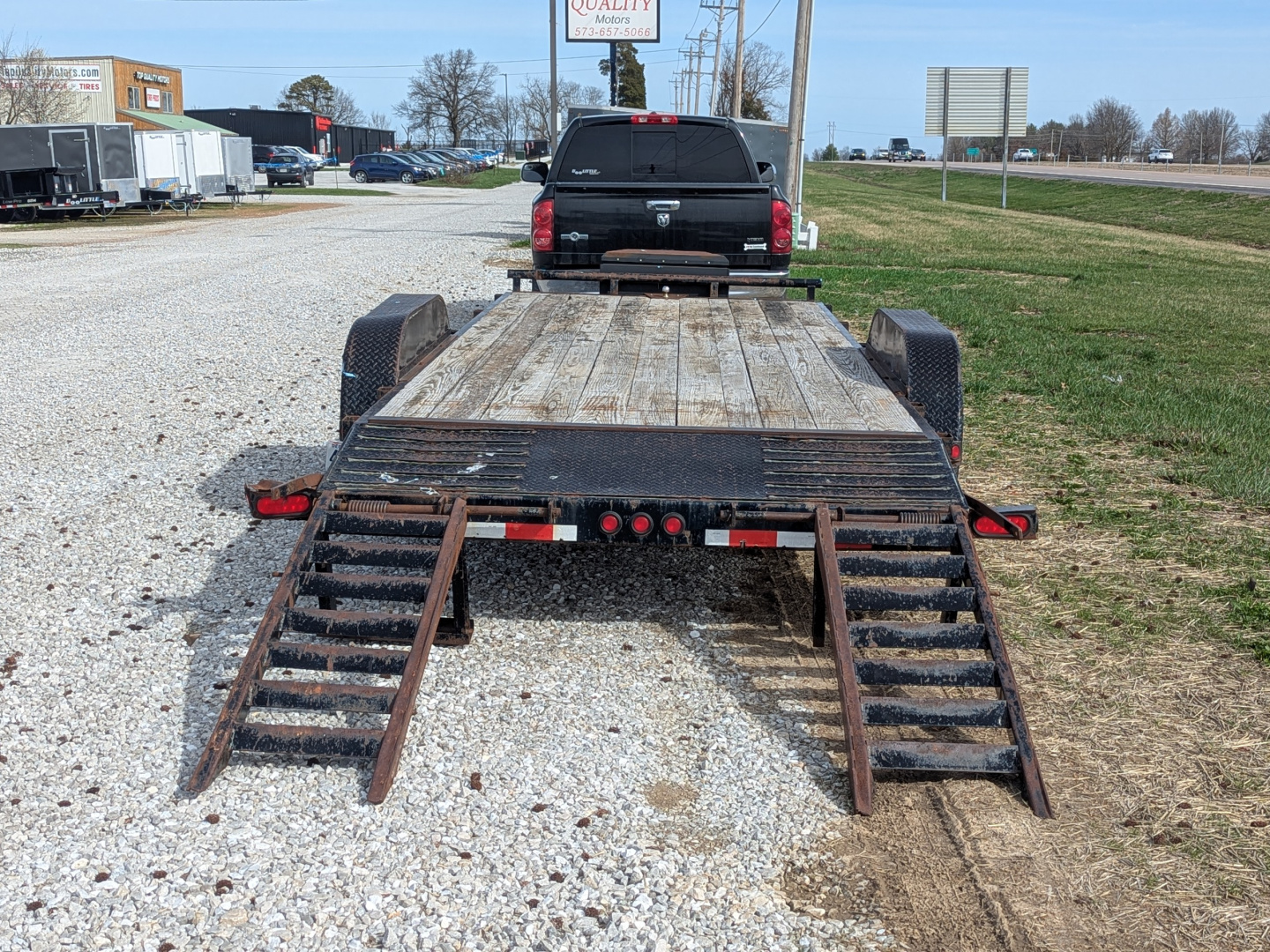 Used 2011 Doolittle Trailers 82x20 14K Equipment Trailer