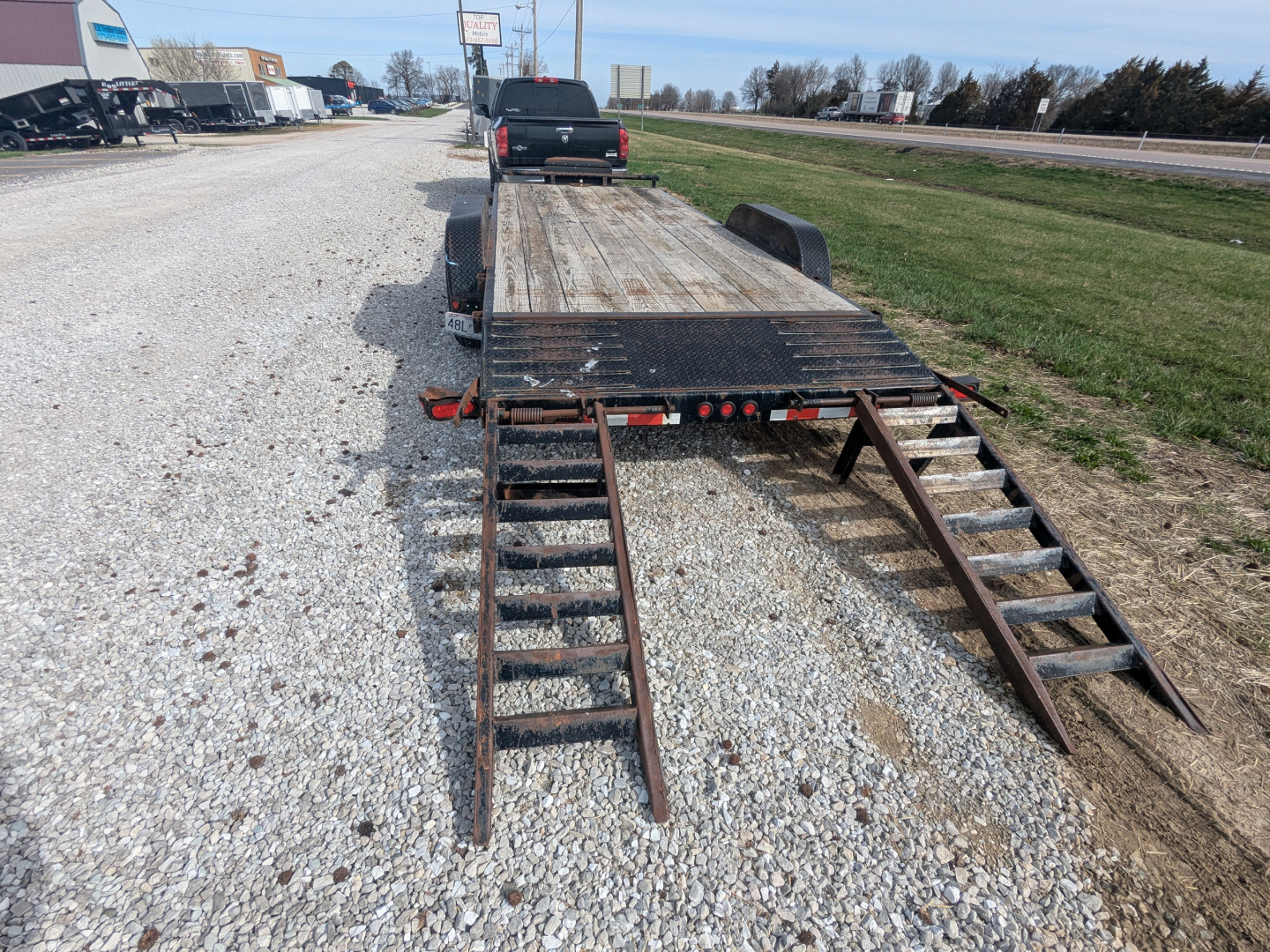 Used 2011 Doolittle Trailers 82x20 14K Equipment Trailer