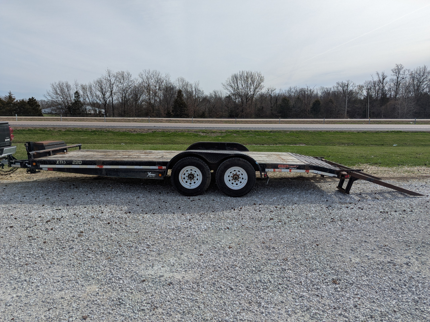 Used 2011 Doolittle Trailers 82x20 14K Equipment Trailer