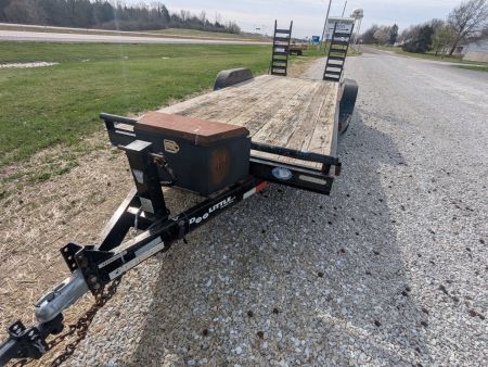 Used 2011 Doolittle Trailers 82x20 14K Equipment Trailer