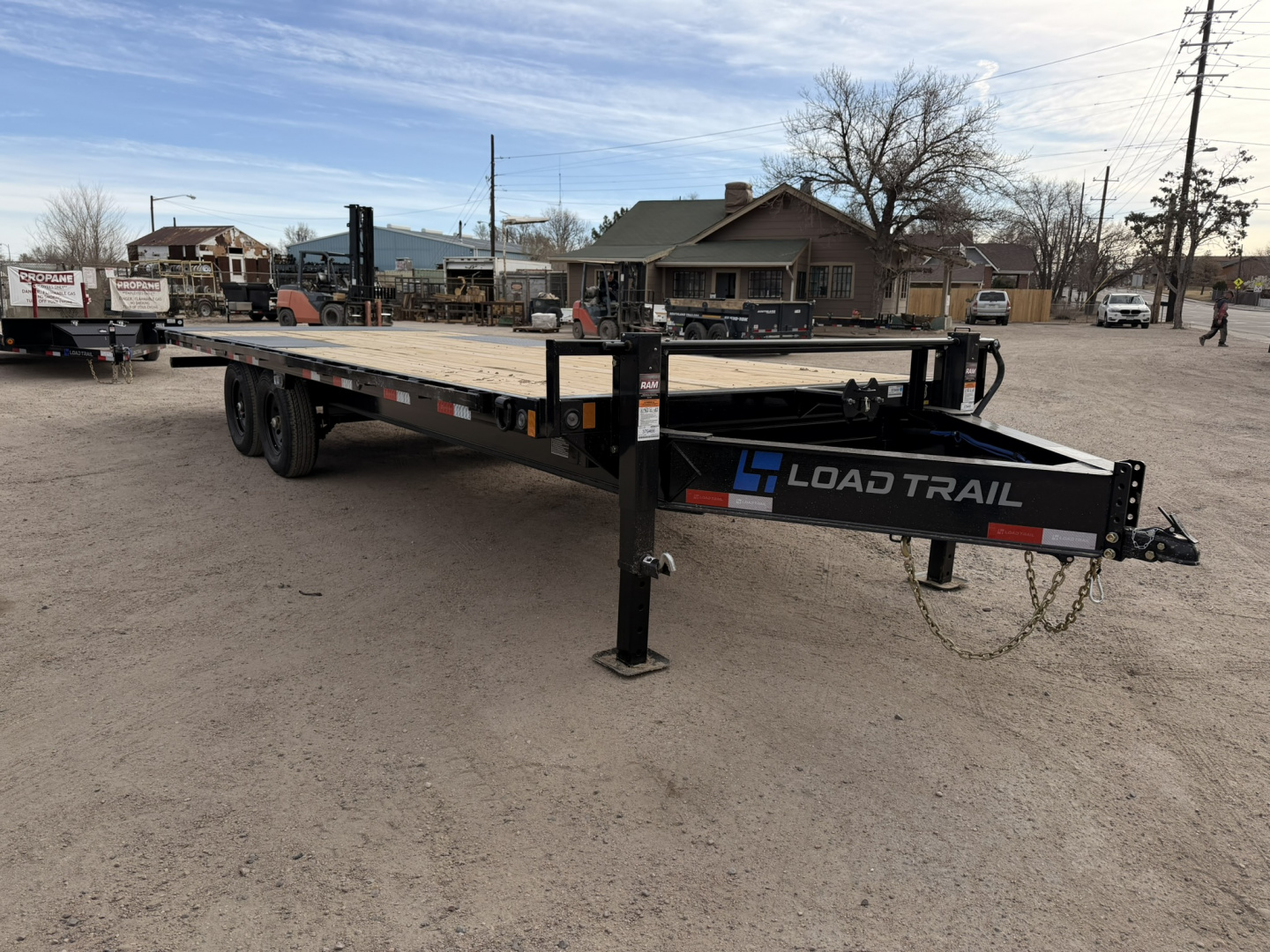 New 2026 Load Trail 8.5-24 Deckover Tilt Equipment Hauler 14K GVWR