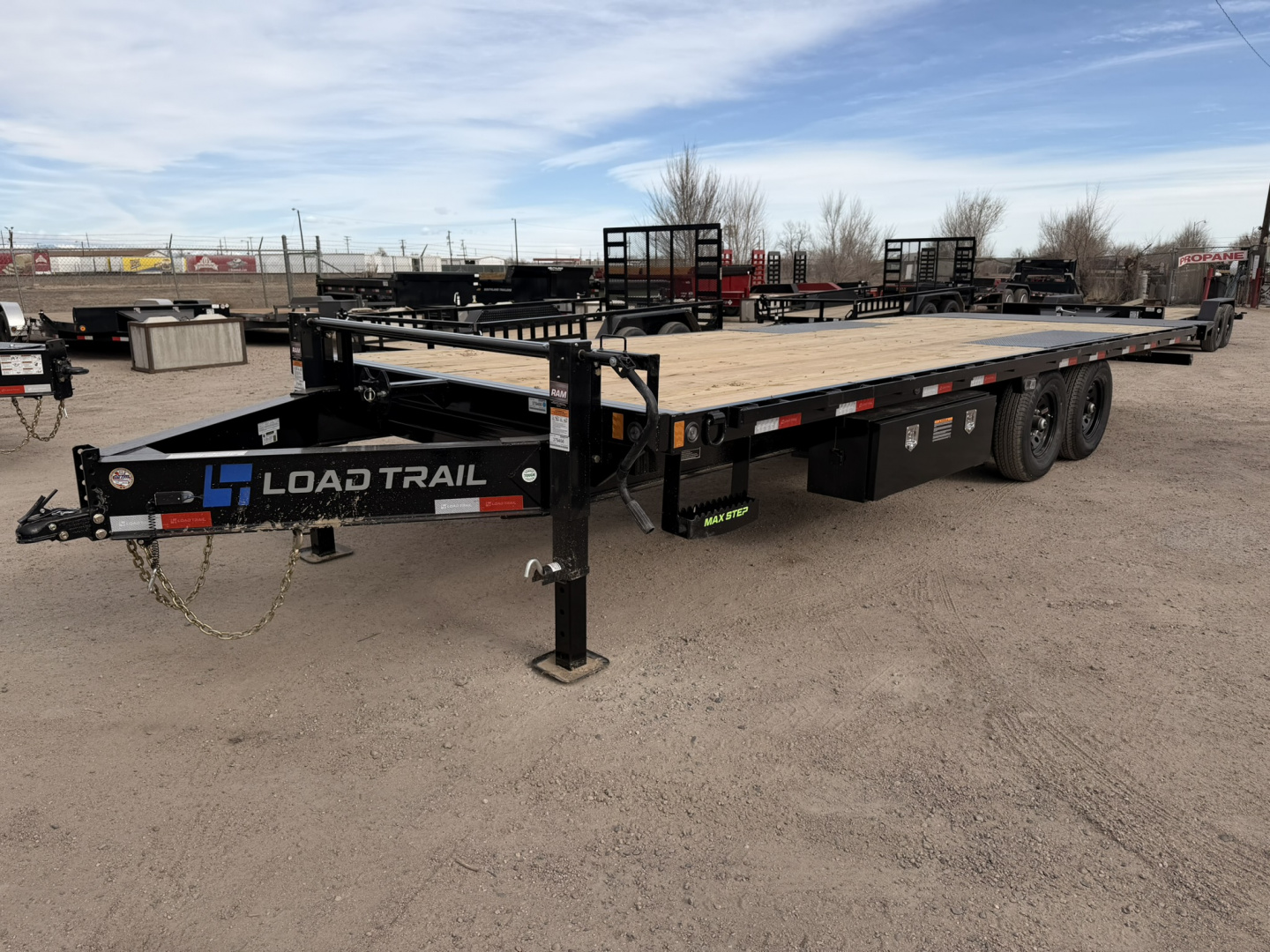 New 2026 Load Trail 8.5-24 Deckover Tilt Equipment Hauler 14K GVWR