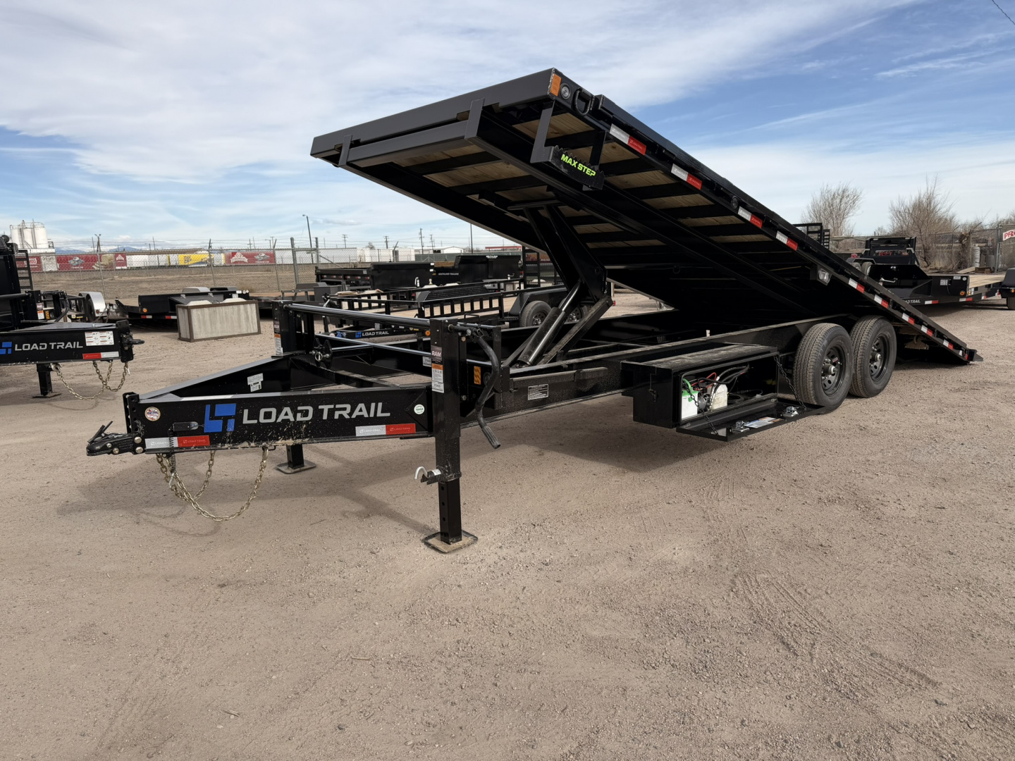 New 2026 Load Trail 8.5-24 Deckover Tilt Equipment Hauler 14K GVWR