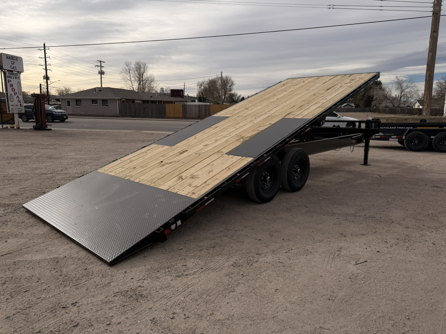 New 2026 Load Trail 8.5-24 Deckover Tilt Equipment Hauler 14K GVWR
