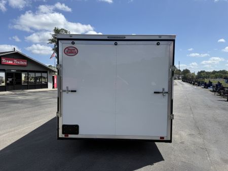 New TX8.5X20TA3 Texas Trailers Cargo / Enclosed Trailer w/ Ramp Door & 48" Side Door