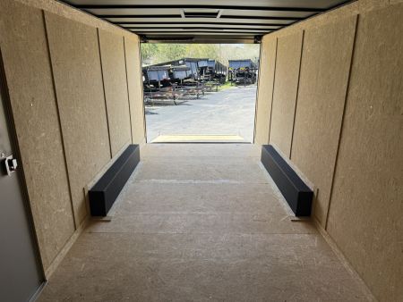 New TX8.5X20TA3 Texas Trailers Cargo / Enclosed Trailer w/ Ramp Door & 48" Side Door