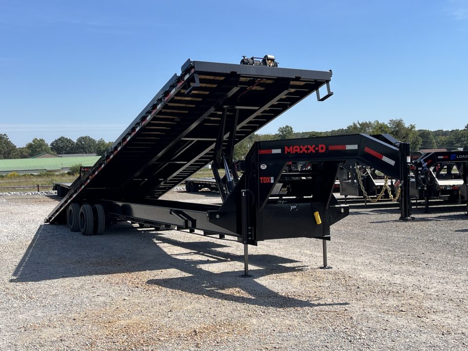 New 2026 MAXXD 102"X40' 30K Full Tilt Container Gooseneck Trailer