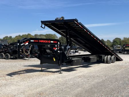 New 2026 MAXXD 102"X40' 30K Full Tilt Container Gooseneck Trailer