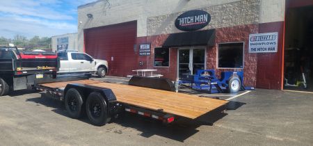 New 7 x 20 (16+4) Big Tex 14TL Tilt Equipment Trailer 14k ***REMOVABLE FENDERS