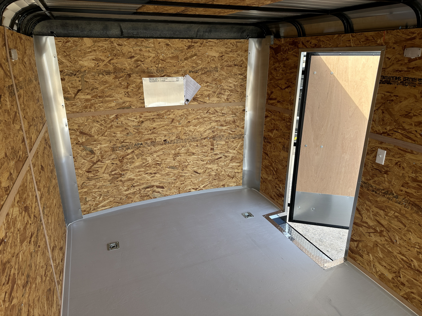 New 2026 Cargo Craft 8.5'x20x7'tall Expedition 5200s ramp White Black out Cargo / Enclosed Trailer