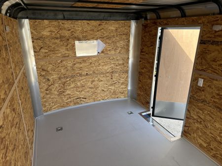 New 2026 Cargo Craft 8.5'x20x7'tall Expedition 5200s ramp White Black out Cargo / Enclosed Trailer