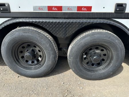 New 2026 Cargo Craft 8.5'x24'x7'tall Elite V Nose Basic Auto Carrier, 5200's White black out Cargo / Enclosed Trailer