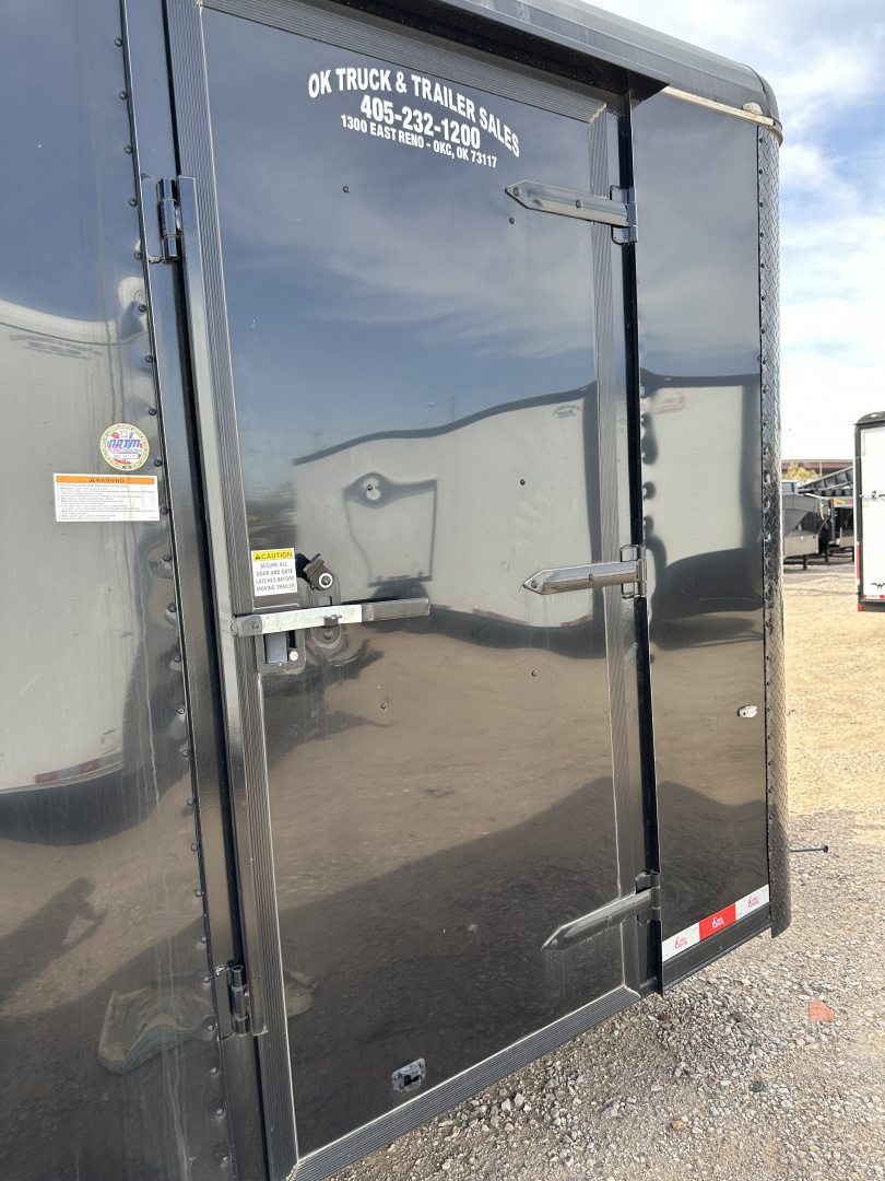 New 2023 Cargo Craft 8.5'x20'x7'tall Basic Auto Carrier Black / Black out Cargo / Enclosed Trailer