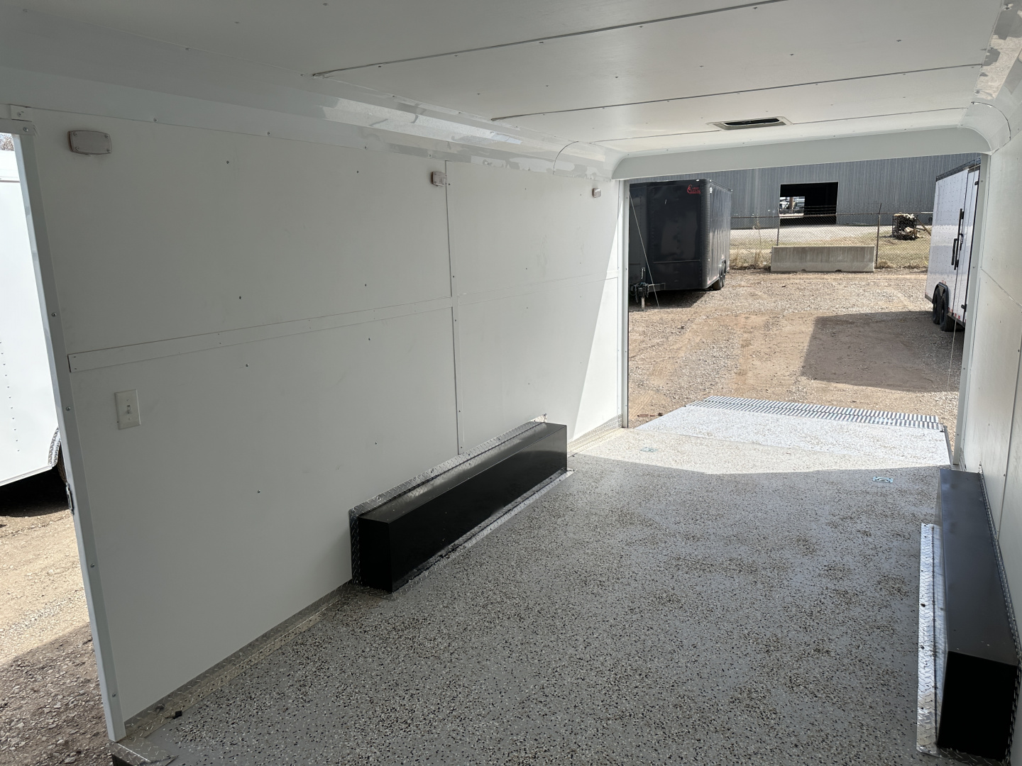New 2023 Cargo Craft 8.5'x20'x7'tall Basic Auto Carrier Black / Black out Cargo / Enclosed Trailer