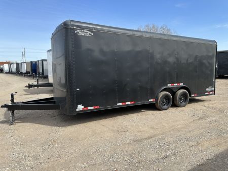 New 2023 Cargo Craft 8.5'x20'x7'tall Basic Auto Carrier Black / Black out Cargo / Enclosed Trailer