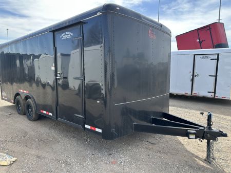 New 2023 Cargo Craft 8.5'x20'x7'tall Basic Auto Carrier Black / Black out Cargo / Enclosed Trailer