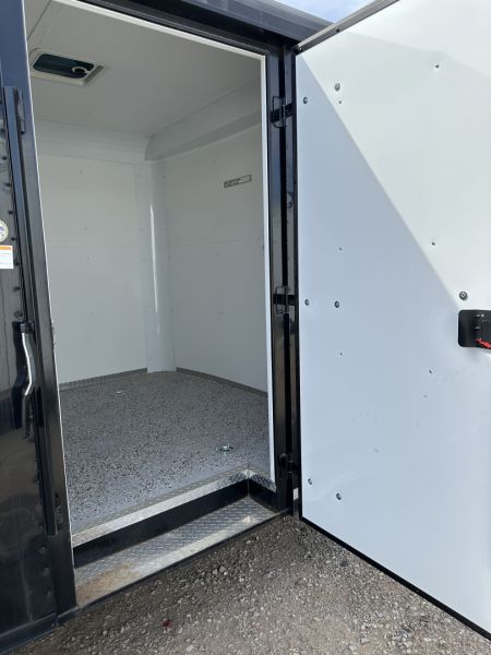 New 2023 Cargo Craft 8.5'x20'x7'tall Basic Auto Carrier Black / Black out Cargo / Enclosed Trailer