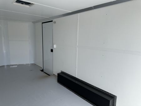 New 2025 Cargo Craft 8.5'x20'x7'tall Elite V Nose Car Hauler White Blk out Cargo / Enclosed Trailer