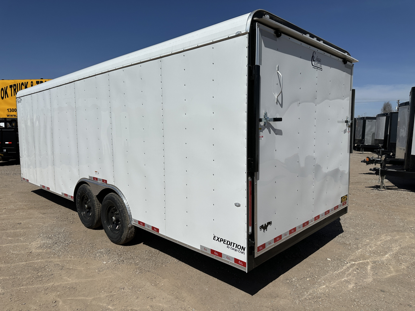 New 2026 Cargo Craft 8.5'x24'x7'tall Expedition Extreme 7ks etrac & ramp Cargo / Enclosed Trailer