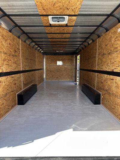 New 2026 Cargo Craft 8.5'x24'x7'tall Expedition Extreme 7ks etrac & ramp Cargo / Enclosed Trailer
