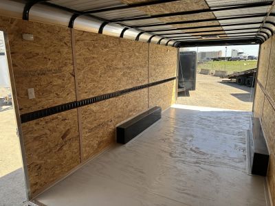 New 2026 Cargo Craft 8.5'x24'x7'tall Expedition Extreme 7ks etrac & ramp Cargo / Enclosed Trailer