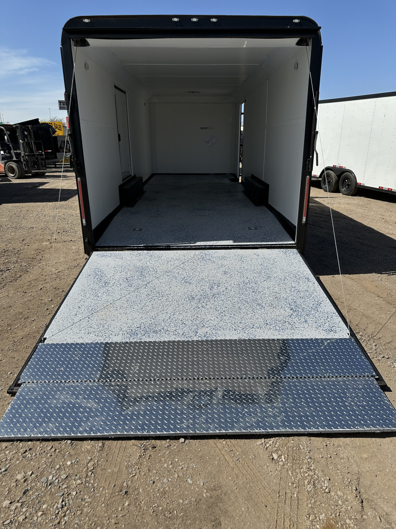 New 2025 Cargo Craft 8.5'x24'x7'tall Basic Auto Carrier Black/Black out Cargo / Enclosed Trailer