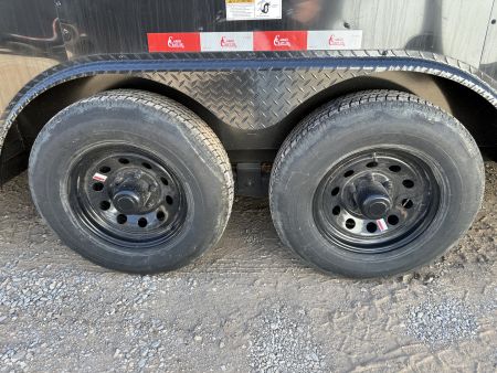 New 2025 Cargo Craft 8.5'x24'x7'tall Basic Auto Carrier Black/Black out Cargo / Enclosed Trailer