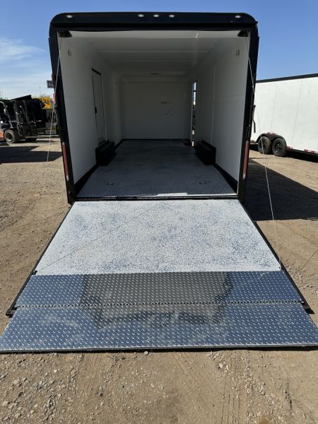 New 2025 Cargo Craft 8.5'x24'x7'tall Basic Auto Carrier Black/Black out Cargo / Enclosed Trailer
