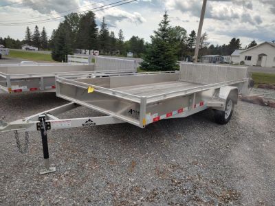 New 2026 Nordtek 7X14 Aluminum Closed Side Utility Trailer