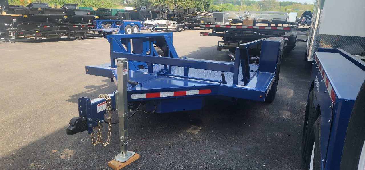 New 6'3" x 10' Air-Tow S10-55 Single Axle Drop Deck Utility 8.9k