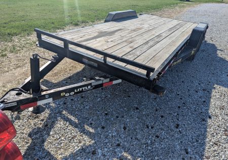 Used 2017 Doolittle Trailers 84x18 10K Equipment Trailer
