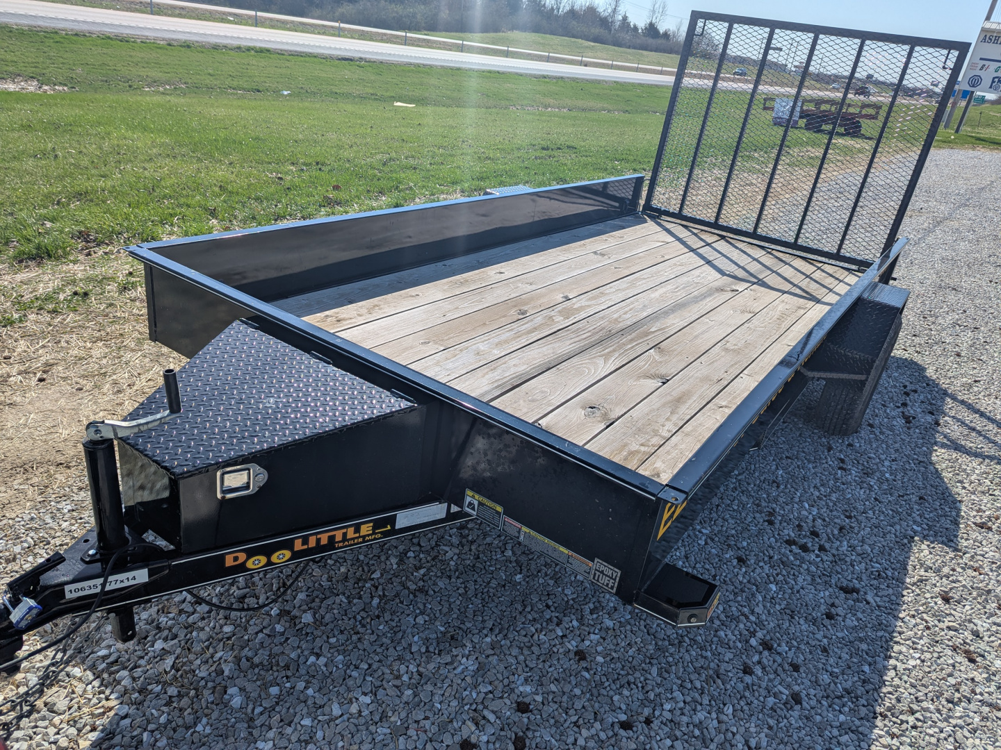 New 2022 Doolittle Trailers 77x14 Utility Trailer