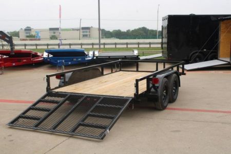 New 2026 Top Hat Trailers LDX 77X12 Utility Trailer