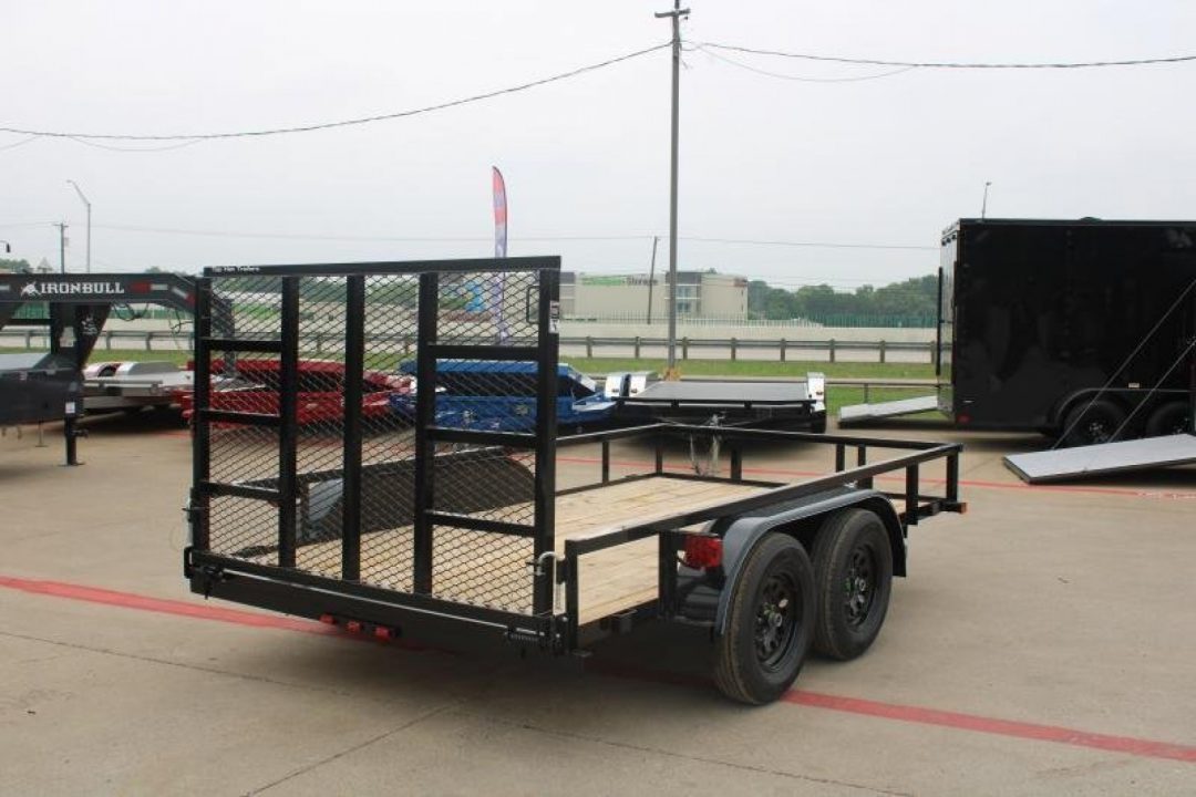 New 2026 Top Hat Trailers LDX 77X12 Utility Trailer
