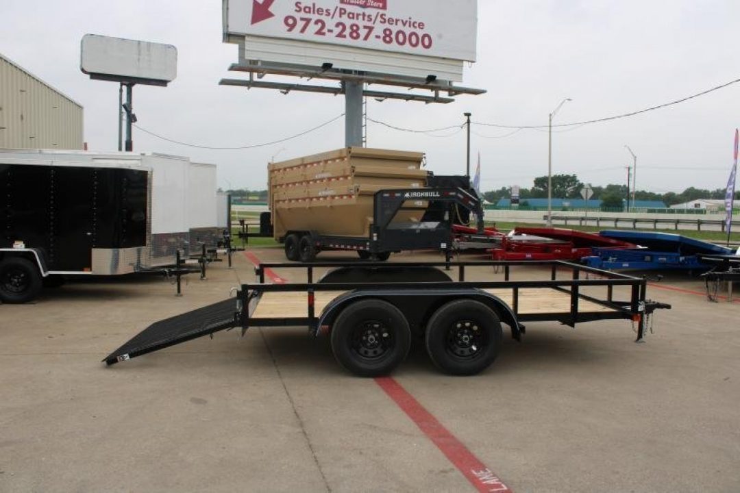 New 2026 Top Hat Trailers LDX 77X12 Utility Trailer