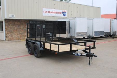 New 2026 Top Hat Trailers LDX 77X12 Utility Trailer
