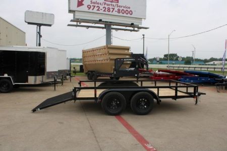 New 2026 Top Hat Trailers LDX 77X12 Utility Trailer