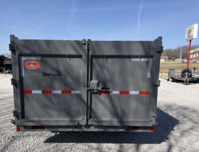 New 2026 Delco Trailers D5 83"X 16' (4FT SIDES) 16K TELESCOPIC Dump Trailer