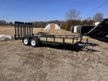New 2026 Belmont 7x18 Landscape trailer Utility Trailer