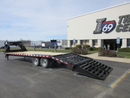 New 2026 Sure-Trac 8.5 x 20+5 Heavy-Duty Low-Profile ST-HDO10225-150G Deckover Trailer 15K