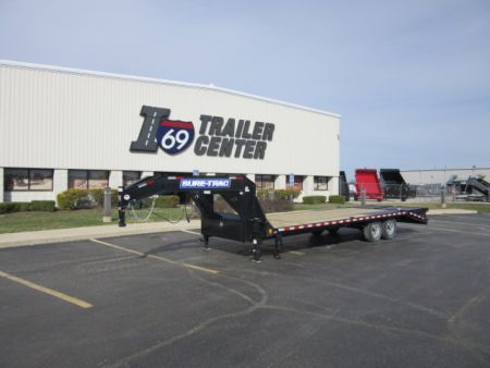 New 2026 Sure-Trac 8.5 x 20+5 Heavy-Duty Low-Profile ST-HDO10225-150G Deckover Trailer 15K