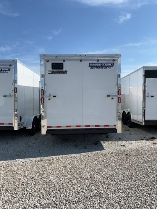 New 2026 Sure-Trac 8.5 x 20 14K Contractor Pro Ramp Door Cargo / Enclosed Trailer