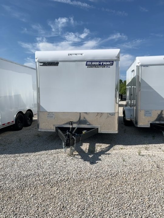 New 2026 Sure-Trac 8.5 x 20 14K Contractor Pro Ramp Door Cargo / Enclosed Trailer